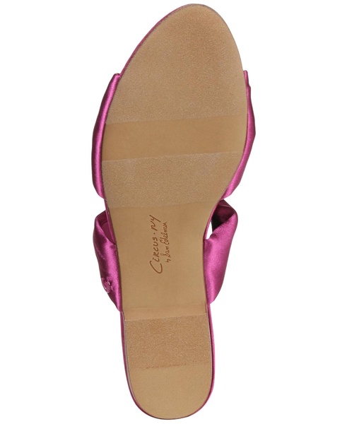 Marissa Knotted Flat Slide Sandals