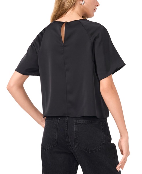 Women's Crewneck Raglan-Sleeve Blouse