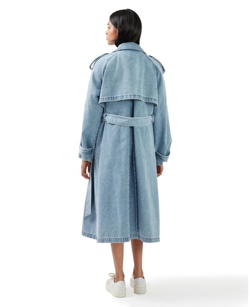 Wild Skies Denim Trench