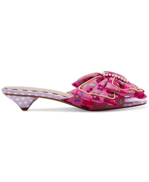 Women's Aylah Bow Kitten-Heel Sandals