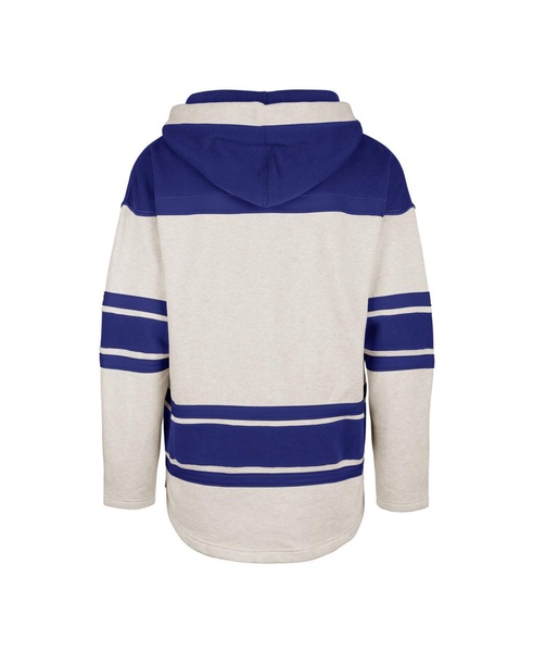 Men's Oatmeal Tampa Bay Lightning Rockaway Lace-Up Pullover Hoodie