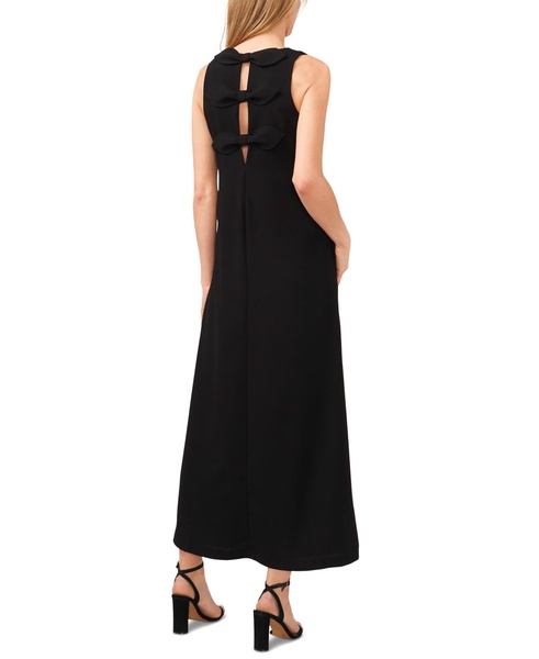 Women's Sleeveless Bow-Back Maxi Dress