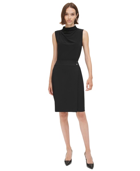Women's Mock-Neck Sleeveless Top 
