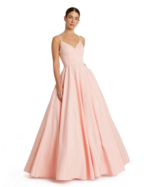 Women's Classic A-Line V-Neck Ballgown