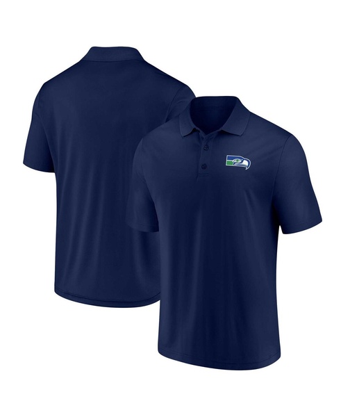 Men's College Navy Seattle Seahawks Component Polo Shirt