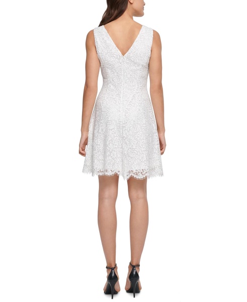 Lace Fit & Flare Dress