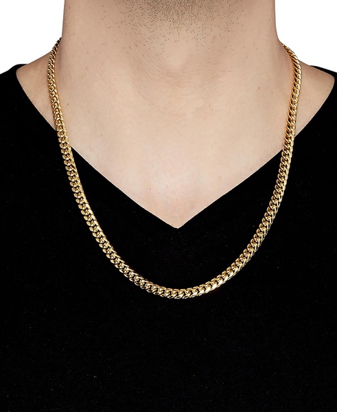 Miami Cuban Link 22" Chain Necklace (6mm) in 10k Gold