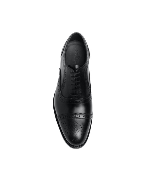 Men's Ford Quarter Brogue Oxford Leather Sole Lace-Up Dress Shoe