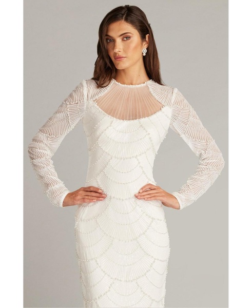 Women's Delmar Shell Embellished Gown