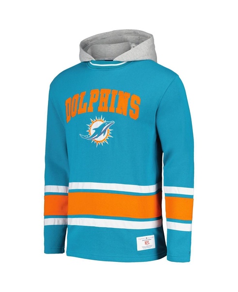 Men's Aqua Miami Dolphins Ivan Fashion Pullover Hoodie