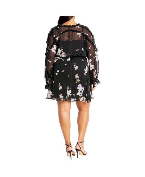 Plus Size Amira Print Dress