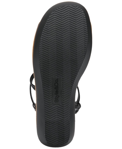 Women's Babettee Crisscross Wedge Sandals, Exclusively at Macy's