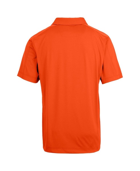 Auburn Tigers Primary Team Logo Prospect Textured Stretch Polo