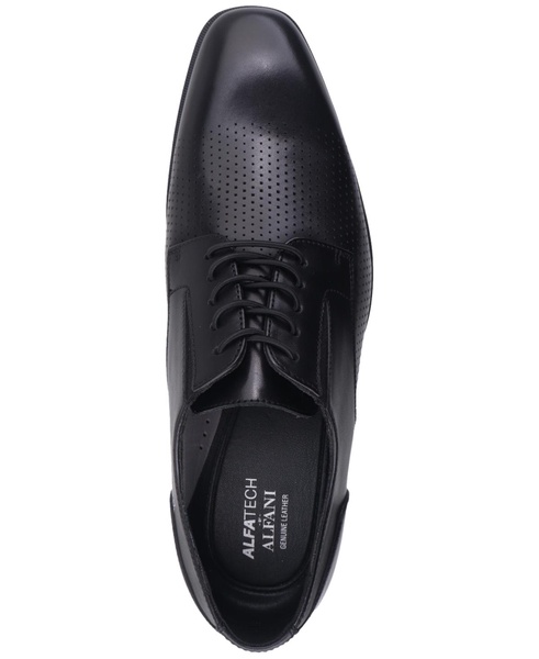 Men's Flynne Alfa-Tech Perforated Leather Dress Shoes, Exclusively at Macy's