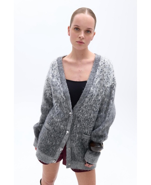 Women's Gradient Oversized Cardigan