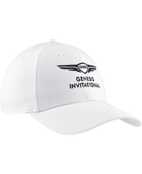 Men's White Genesis Invitational Stratus Structured Ultimate Fit Adjustable Hat