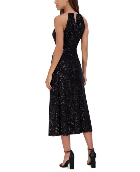 Women's Sequined Midi Dress