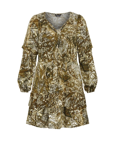 Plus Size Nicky Print Dress