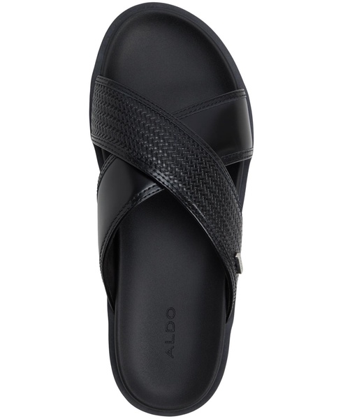Men's Mario Leather Slip On Sandals