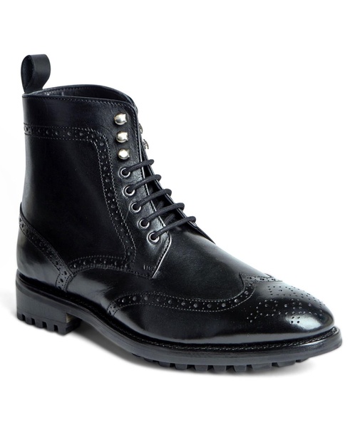Men's Grant Wingtip Leather Dress Boot