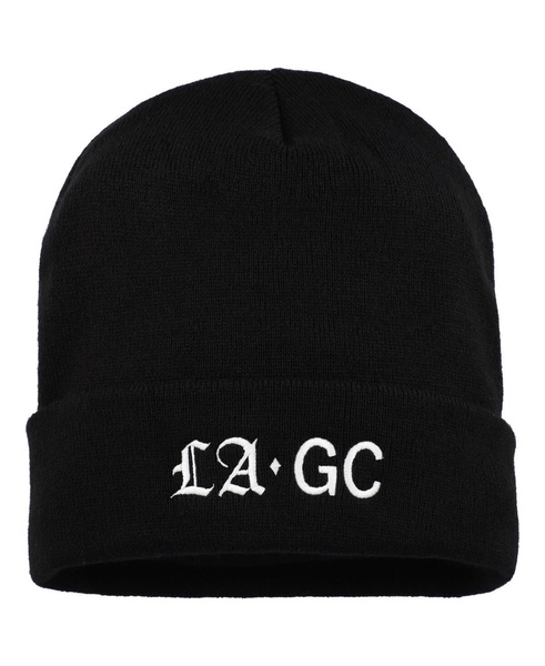 Men's Black Los Angeles Golf Club Newfoundland Cuffed Knit Hat
