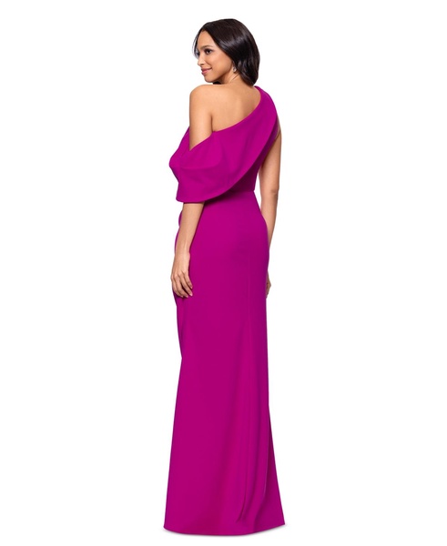 Women's Asymmetric Off-The-Shoulder Gown