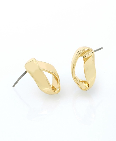 Sculptural Twisted Stud Earrings