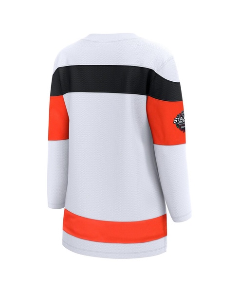 Women's White Philadelphia Flyers 2024 NHL Stadium Series Breakaway Jersey
