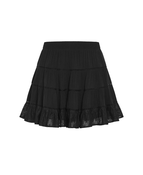 Plus Size Ebony Skirt