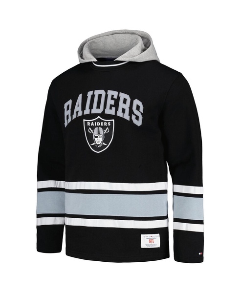 Men's Black Las Vegas Raiders Ivan Fashion Pullover Hoodie