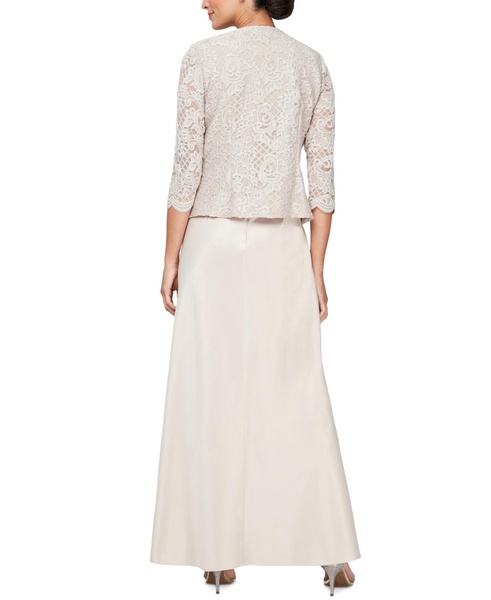 Lace Jacket & Lace-Top Gown