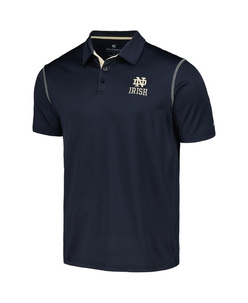 Men's Navy Notre Dame Fighting Irish Cameron Polo Shirt