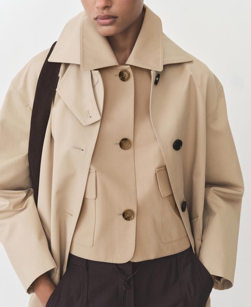 Women's Pockets Cotton Jacket