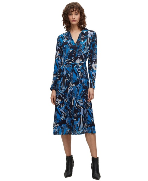 Women's Seasonal-Print Dress