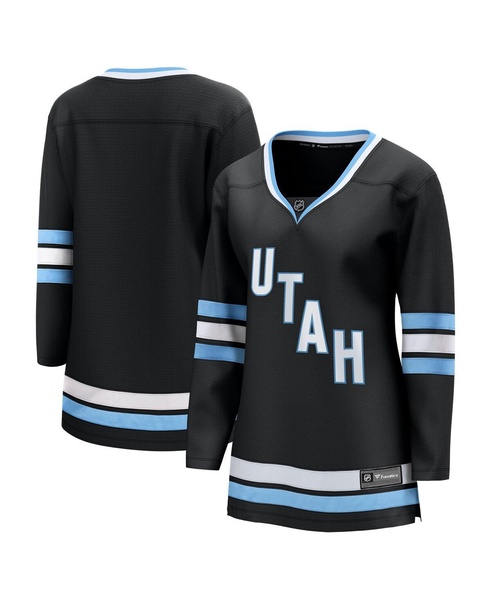 Women's  Black Utah Hockey Club Premier Breakaway Home Jersey