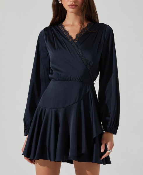 Women's Aluma V-Neck Fit & Flare Dress