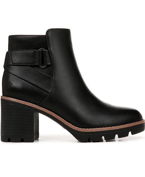 Madalynn-Strap Water Resistant Lug Sole Booties