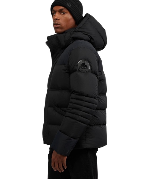 Men's Titan Mixed Media Puffer with Removable Hood
