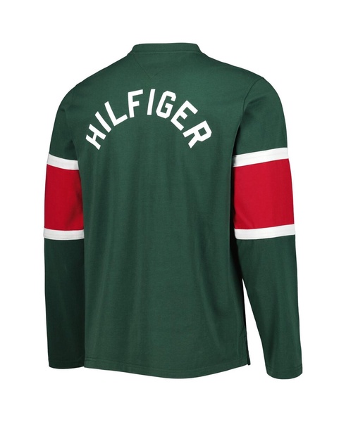 Men's Green Minnesota Wild Walter Lace-Up Long Sleeve Top