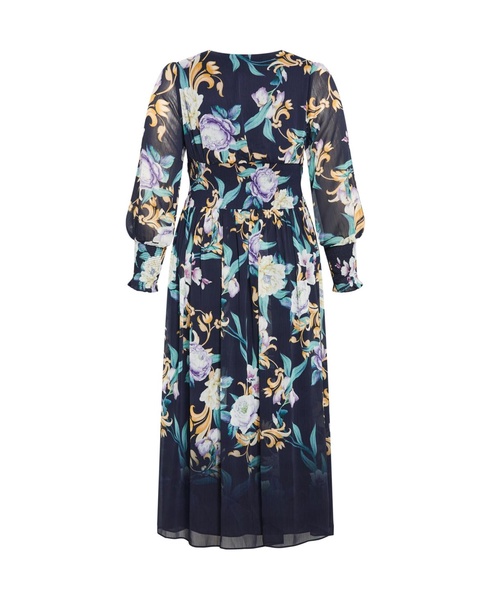 Plus Size Selena Print Maxi Dress