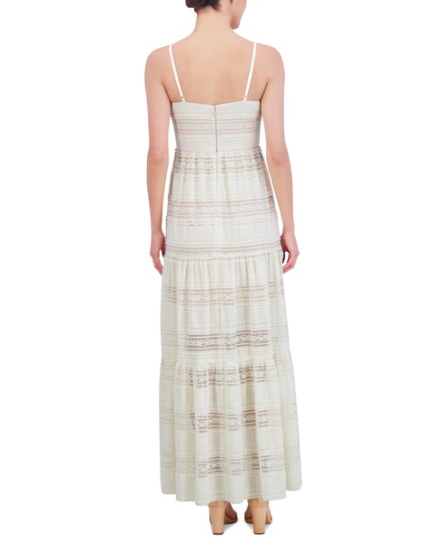 Women's Lace Tiered Maxi Dress