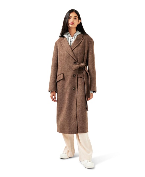 Right There Side Tie Coat