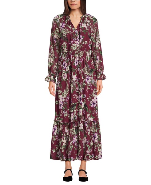 Women's Chiffon Midi Dress