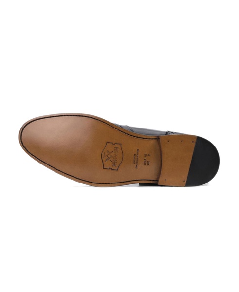 Men's Carl Wingtip Chelsea Leather Pull-Up Boots
