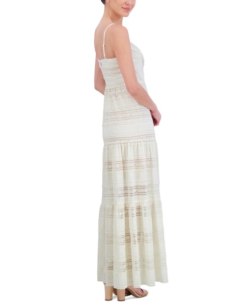 Women's Lace Tiered Maxi Dress