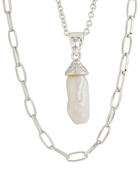 Cubic Zirconia Nerissa Layered Necklace