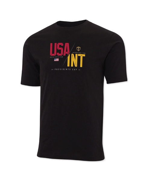 Men's Black 2024 Presidents Cup Pembroke T-shirt