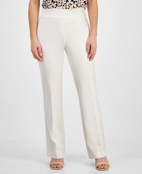 Petite Pull-On Crepe Trousers