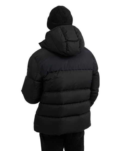 Men's Titan Mixed Media Puffer with Removable Hood