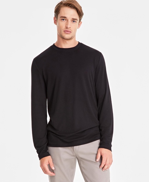 Alfatech Long Sleeve Crewneck T-Shirt, Created for Macy's